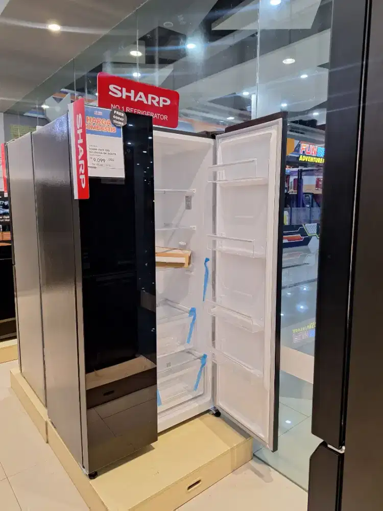PROMO CREDIT KULKAS SHARP 2 PINTU NO DP FREE 2 BULAN