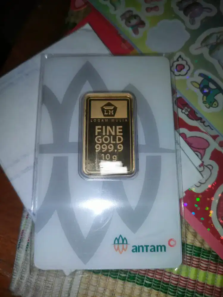 Logam mulia Antam 10 gram