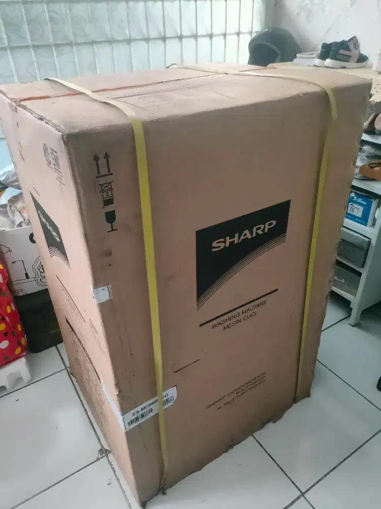 MESIN CUCI SHARP 1 tabung BARU type ES-M8000P-GG