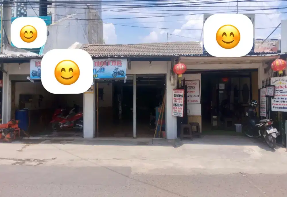 Dijual Komersial Raya Manukan Bisa Jadi 2 Ruko