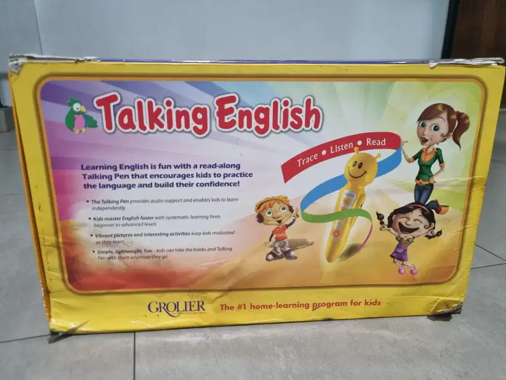 Talking English Grolier Buku Edukasi Anak