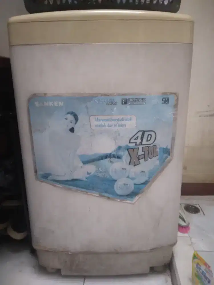 Jual mesin cuci sanken 1 tabung