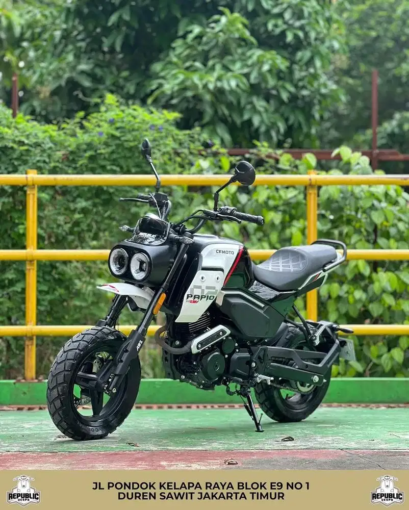 CF MOTO PAPIO XO-2 TH 2025 WARNA WHITE PERFECT CONDITION