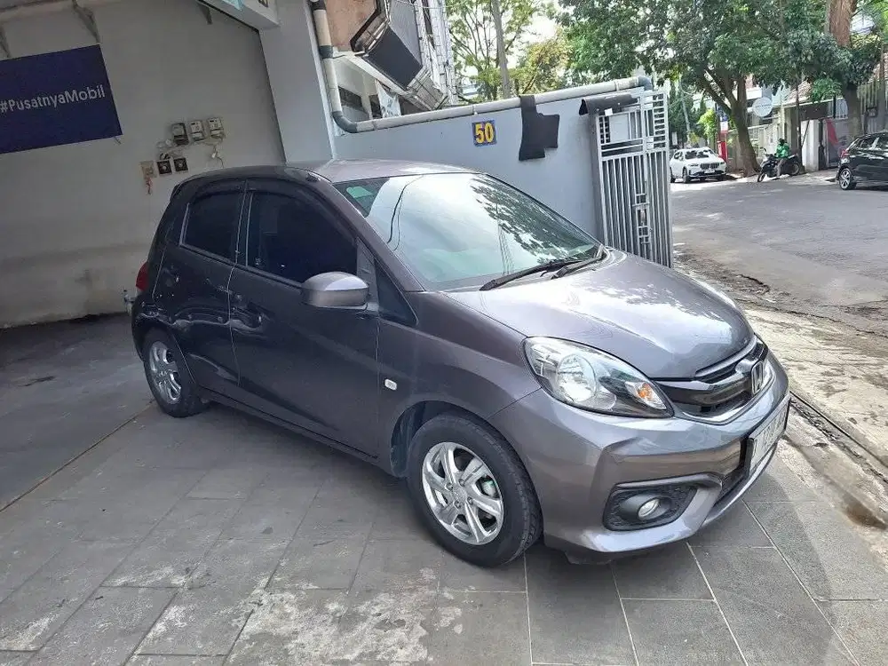 BRIO 1.2 E CVT AT 2017 HONDA MATIC KM RENDAH ANTIK