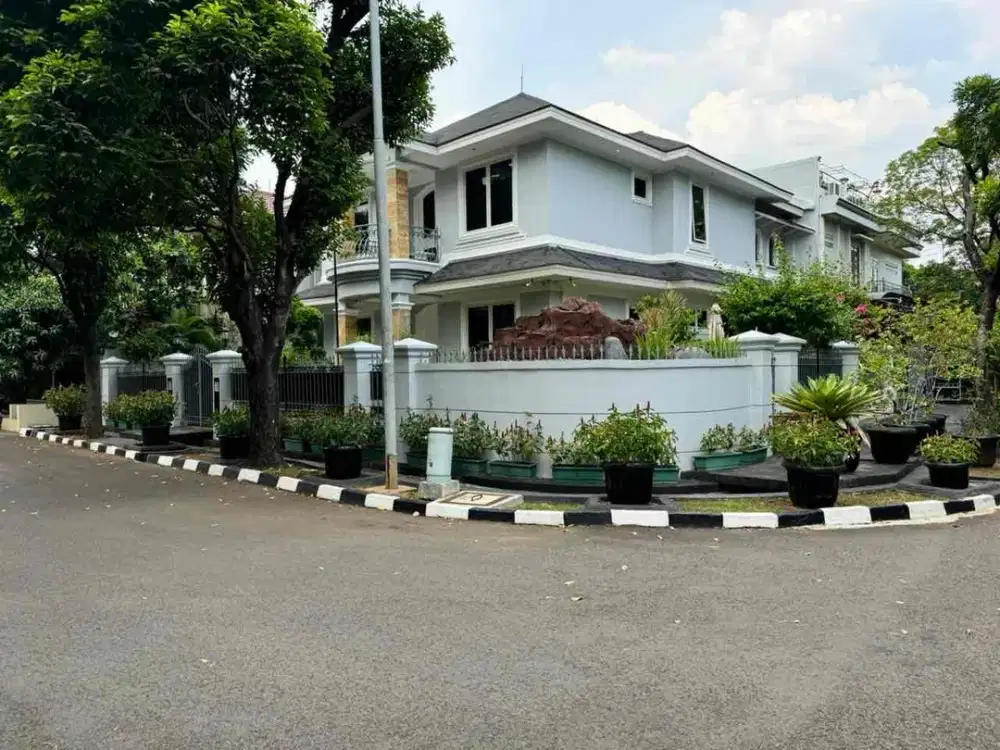 Sewa Cepat Rumah Hoek Super Lux 375m2 Kawasan Elit Tanjung Mas