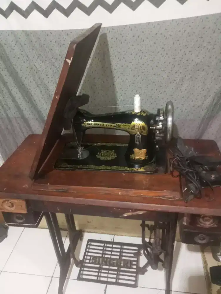 Mesin jahit fullset dinamo