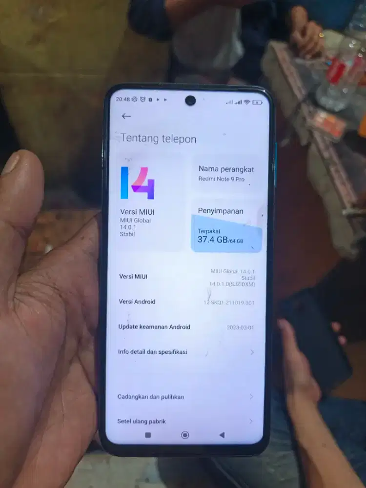 Xiaomi redmi note 9 pro