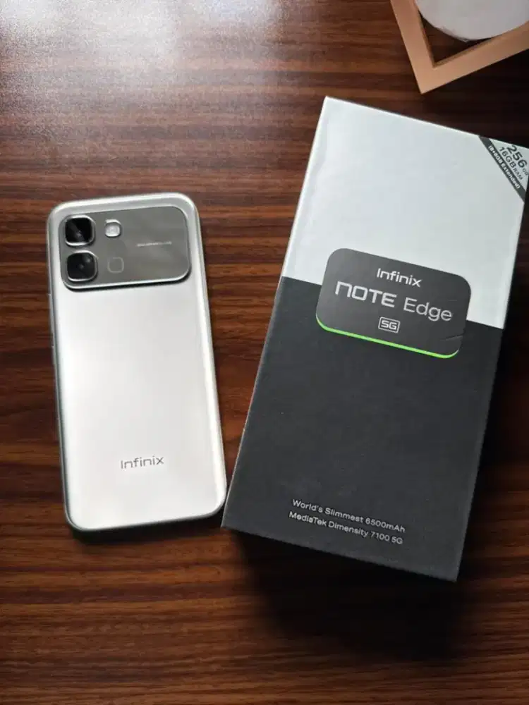 Infinix Note Edge 5G Like warna Langka Lunar Titanium