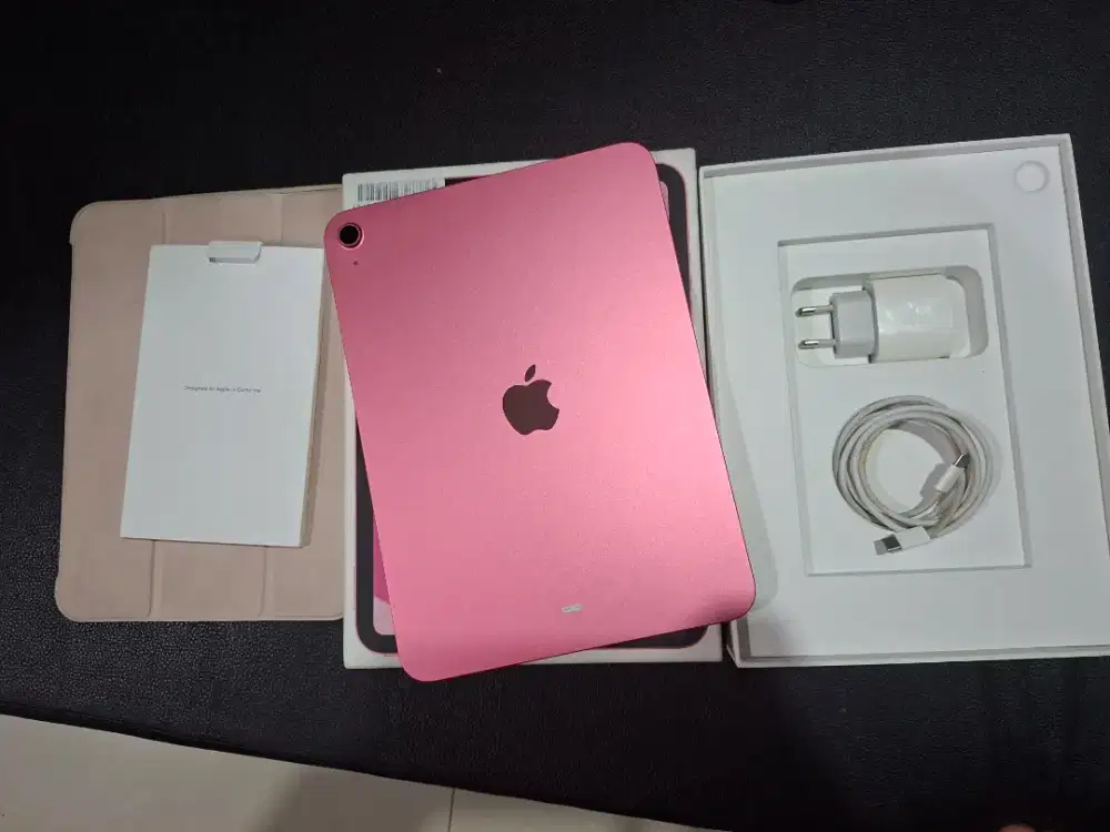 Ipad gen 11 pink 128gb wifi only garansi resmi ibox