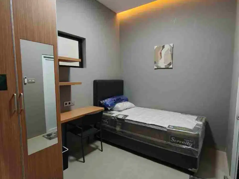 Dijual Kos Kosan UI Depok_65 Kamar LT 586m² SHM_Income 144jutaan/thn_250 meter Pintu Kukel