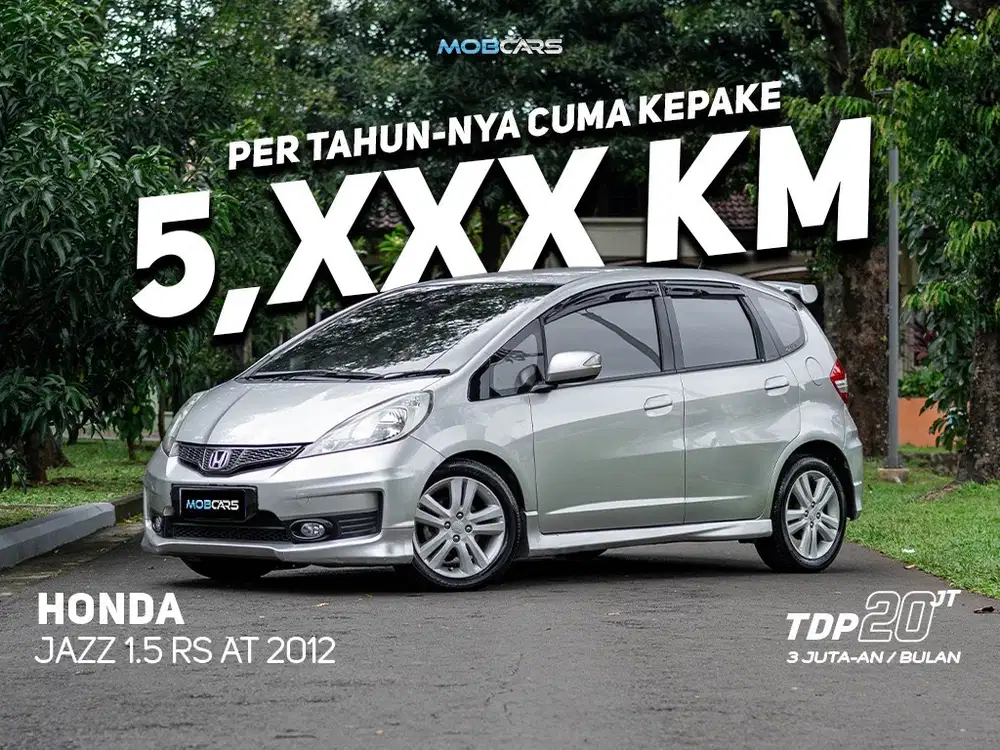 KM LOW JAZZ 1.5 RS AT 2012 Honda Automatic