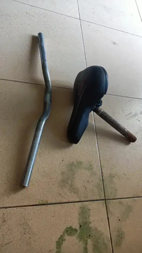 Stang mtb dan seatpost dan sadle eterna