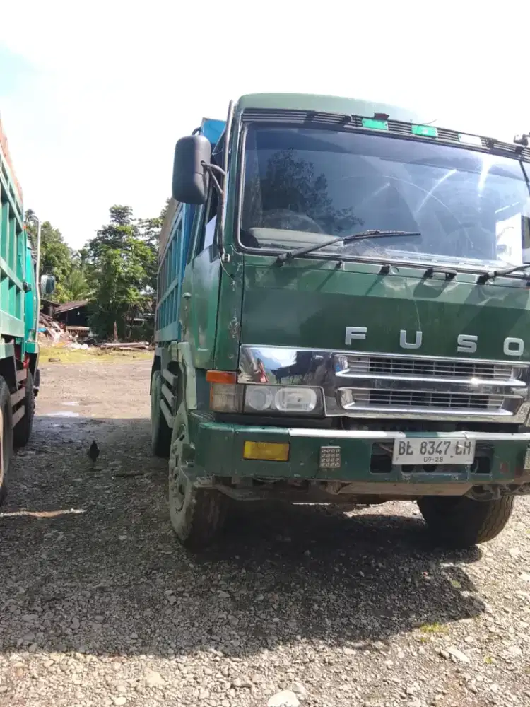 Mitsubishi Dump Truck Siap Kerja