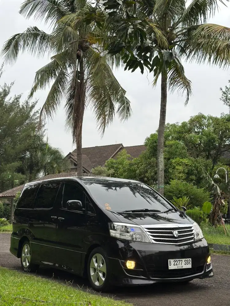 Toyota Alphard 2007 2.4 AT hitam ori