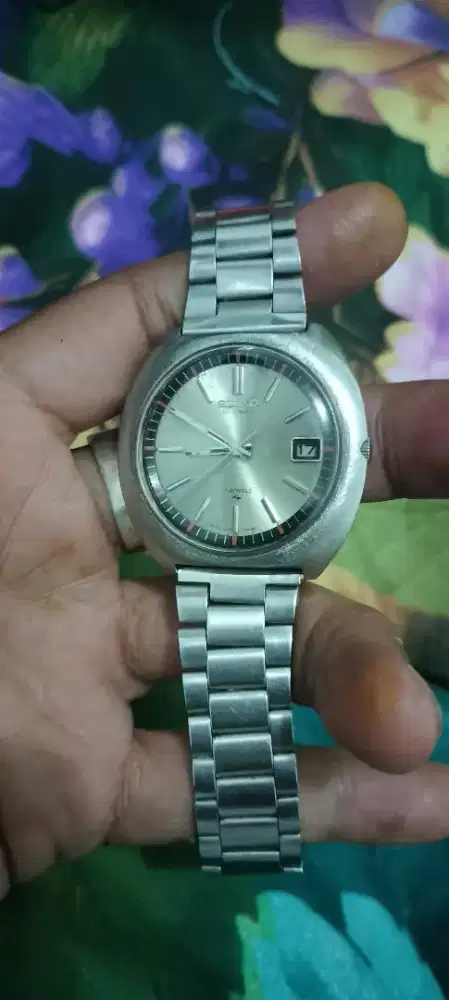 Seiko otomatis 7005 Dof waktu tgl akurat tali BB +85kg