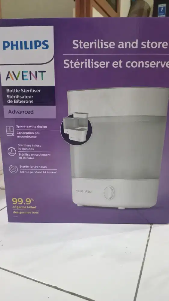 Alat steril botol bayi phillips