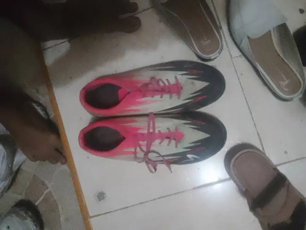 jual sepatu futsal specs lightspeed 3 in jet black