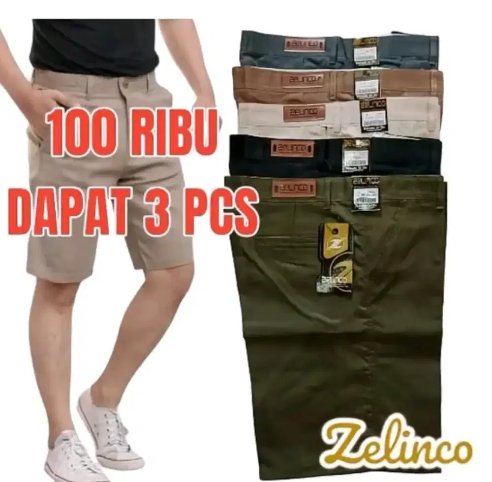 celana pendek pria