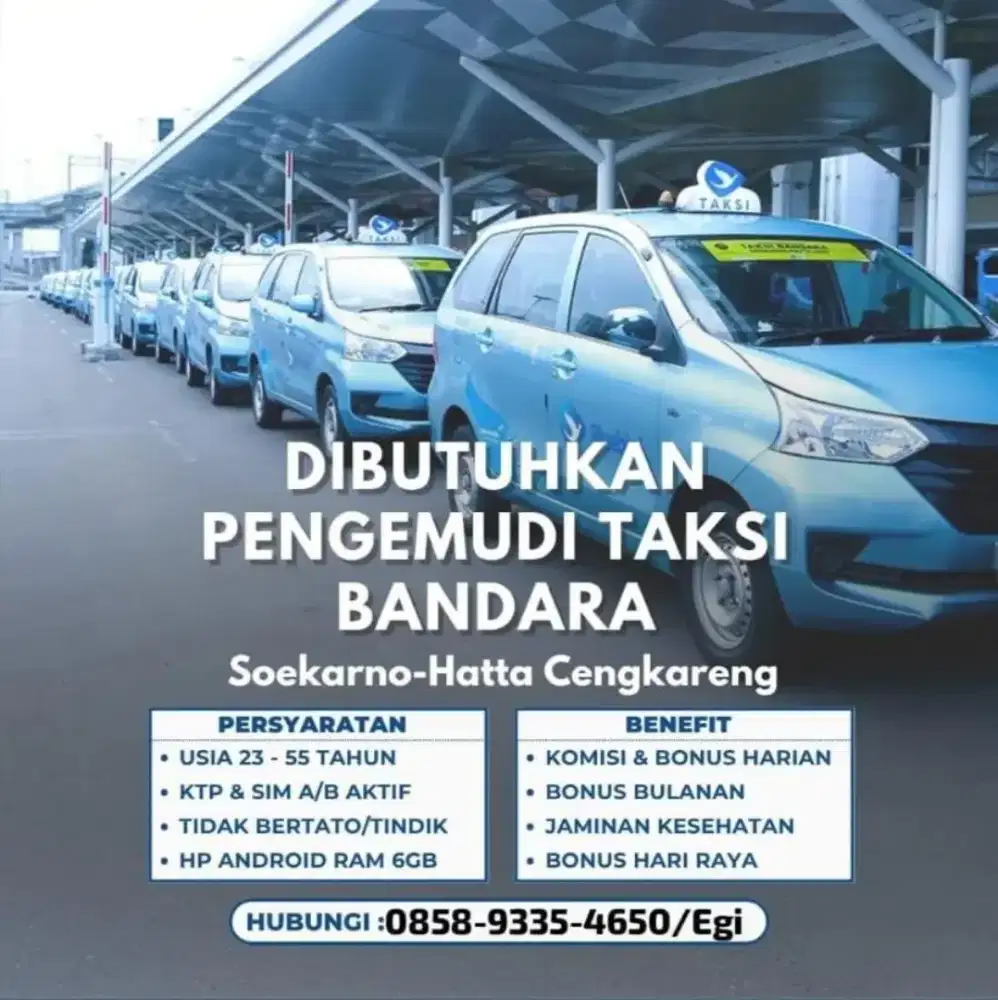 Loker pengemudi / Driver lowongan kerja