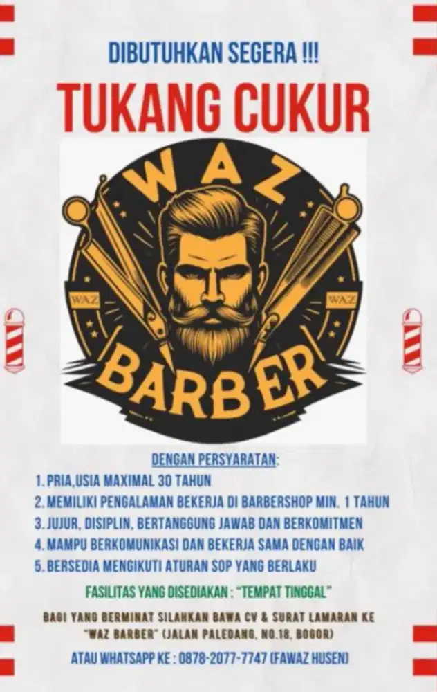 Mencari pemangkas rambut laki2