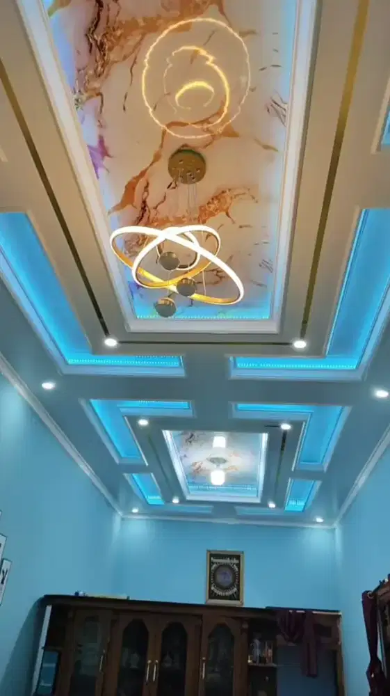 Plafon gypsum dekorasi dropceiling, sekat ruangan kantor dll