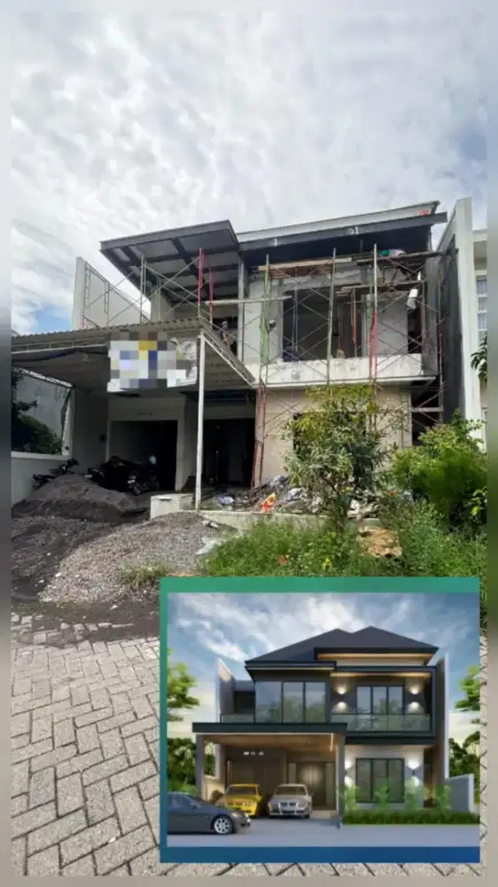 Rumah Waterfront Citraland 2 Lantai SHM, Posisi Utara, Siap Huni –Nego