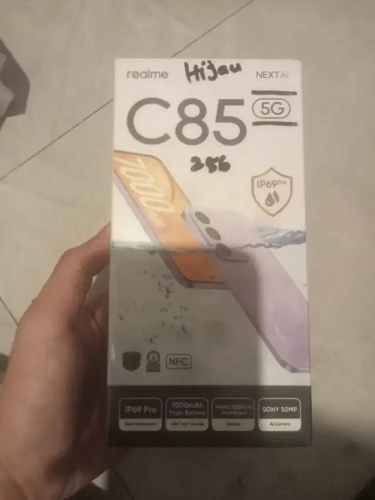 REALME C85 5G 8/256GB NFC BARU