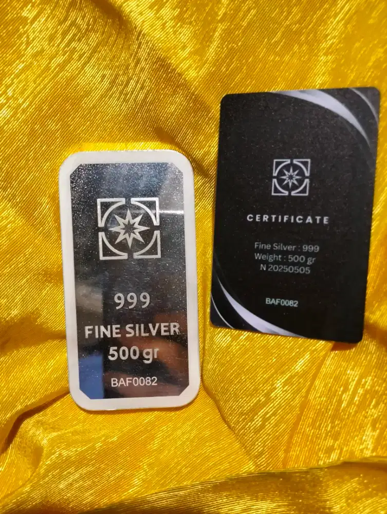Perak batangan 500 gr