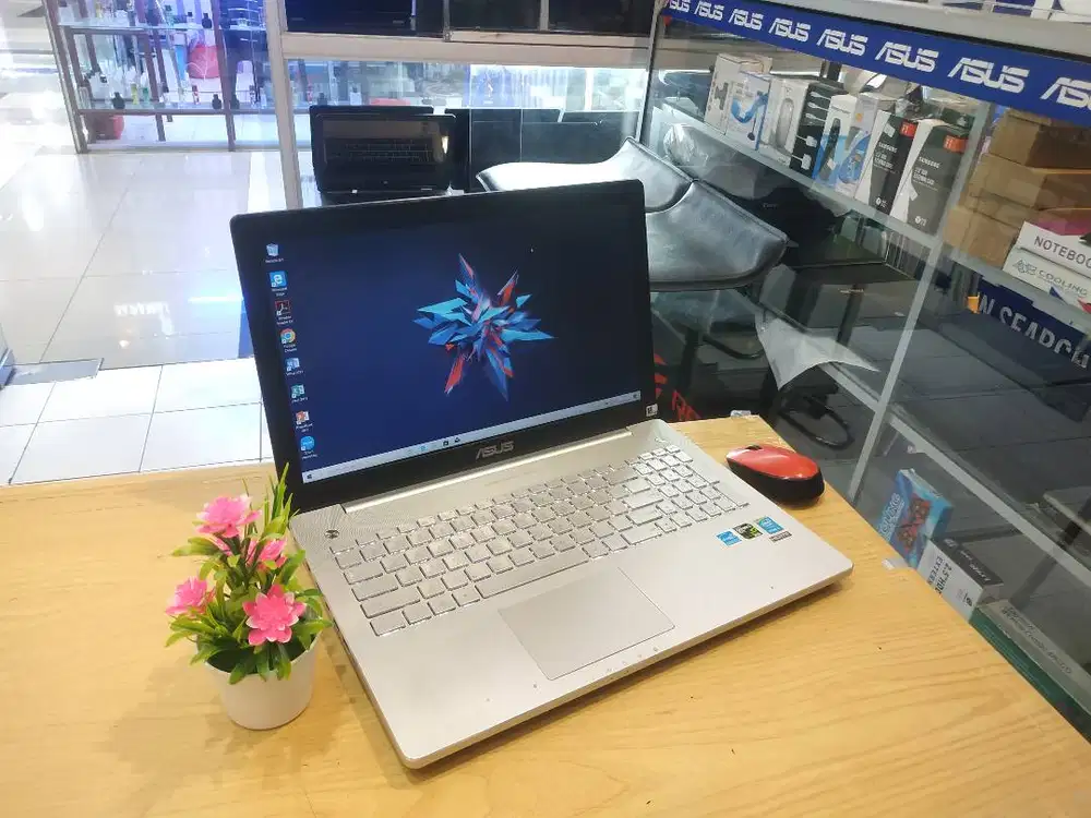JUAL LAPTOP ASUS N550JK CORE i7 RAM 16GB NVIDIA GEFORCE