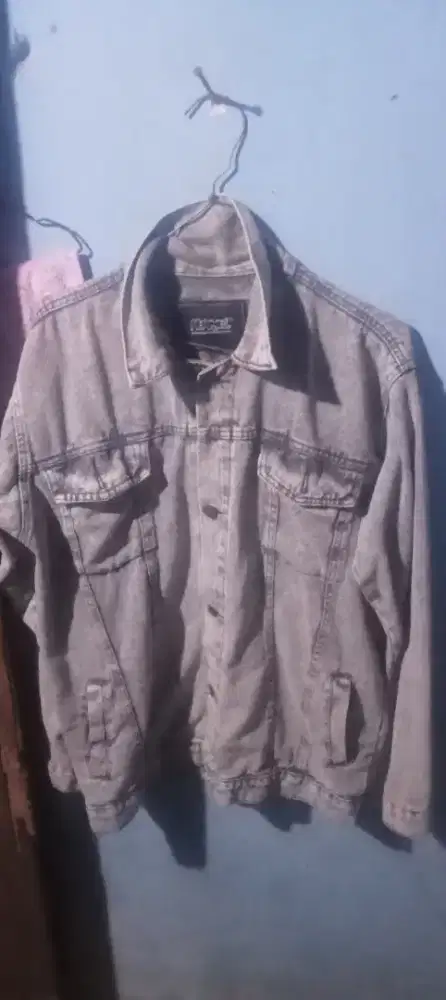 jaket jeans abu2