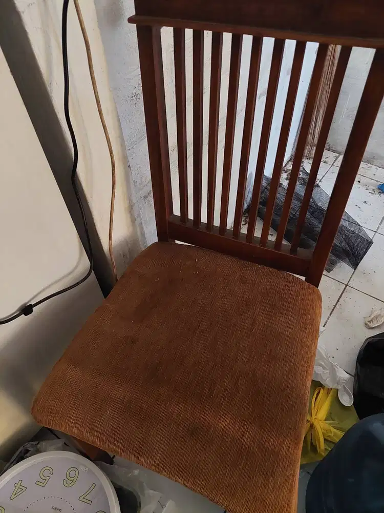 kursi makan/resto/cafe balero jati - 4 unit