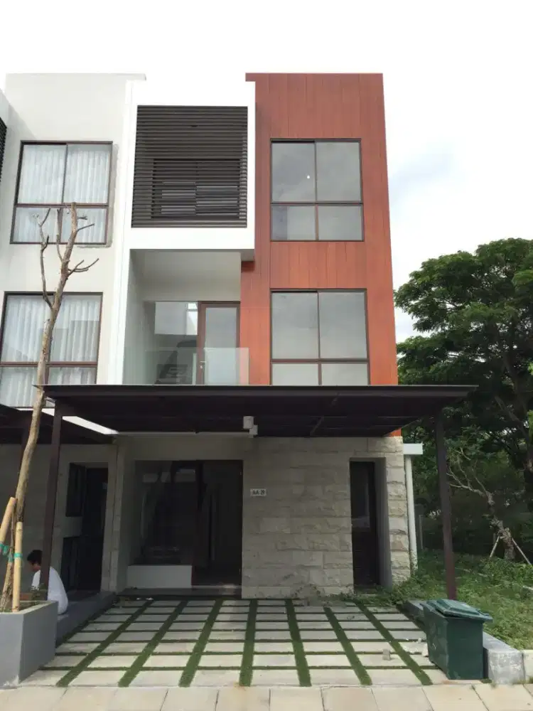 Rumah Graha Natura Garden Ville Tipe Celandine – Townhouse 3 Lantai