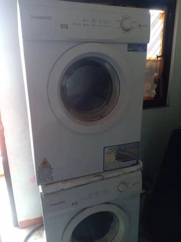 Jual cepat 2 mesin dryer diamante pemakaian 3 bulan