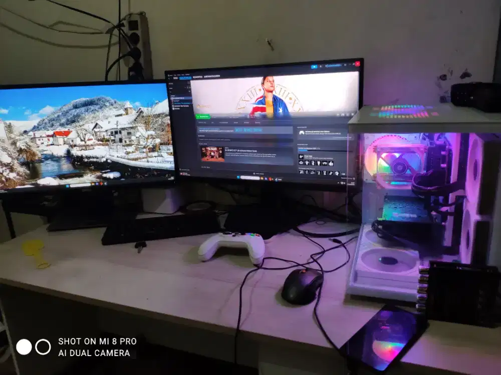 pc gaming gamingan steam dual vga