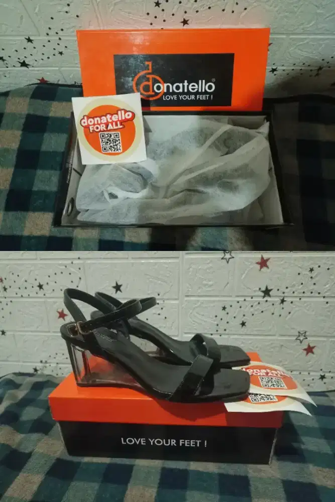 Sepatu heels Donatello size 37 Original