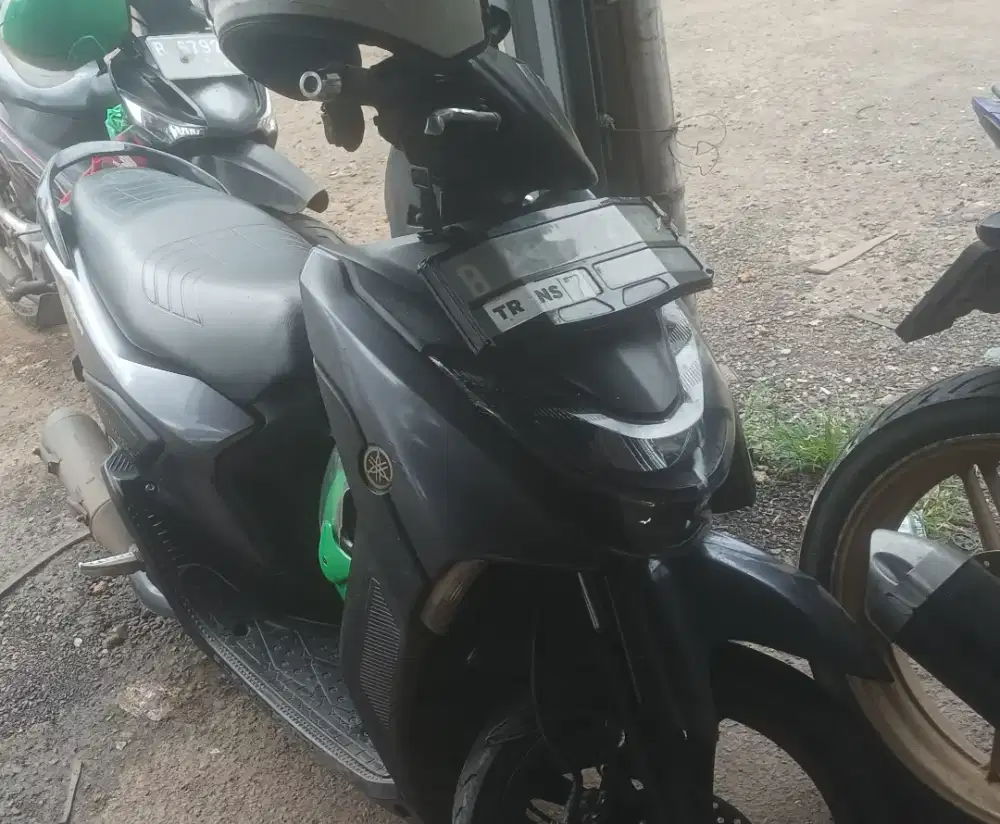 Mio Gear 125 mesin CVT alus, body lecet pemakaian