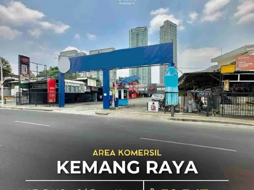 Harga mendekati NJOP Komersil area di Kemang Raya Jakarta Selatan