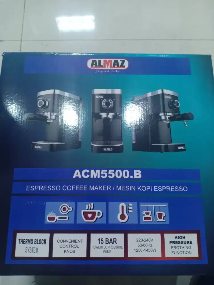 Mesin espresso Coffee, kopi Rumahan Merk Almaz