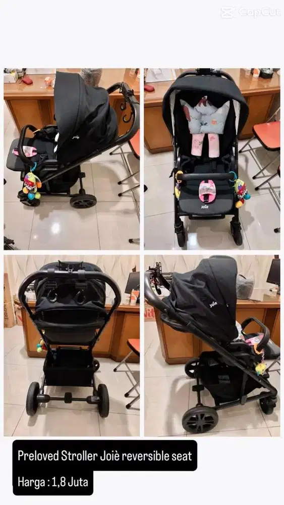 Stroller joie reversible seat preloved