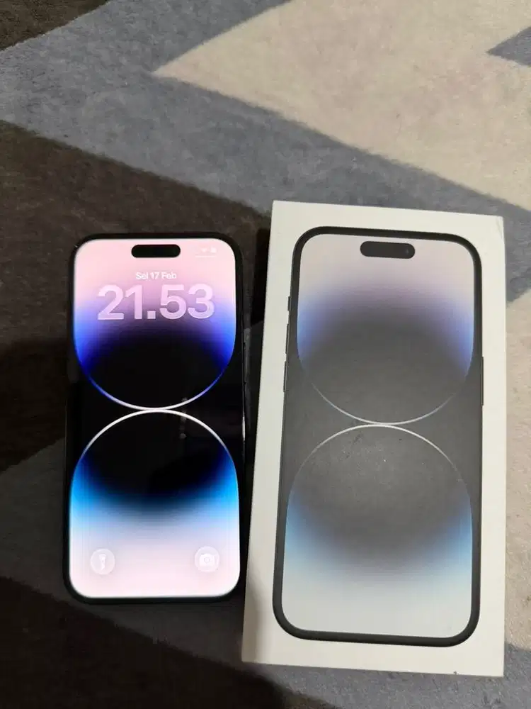 iPhone 14 Pro 256GB Space Gray PA/A Garansi Resmi Personal Use Mulus