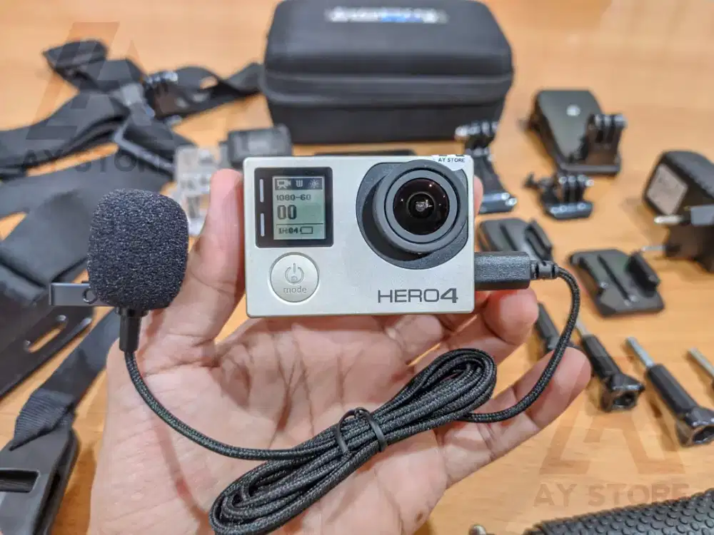 GoPro Hero 4 silver paket motovlog