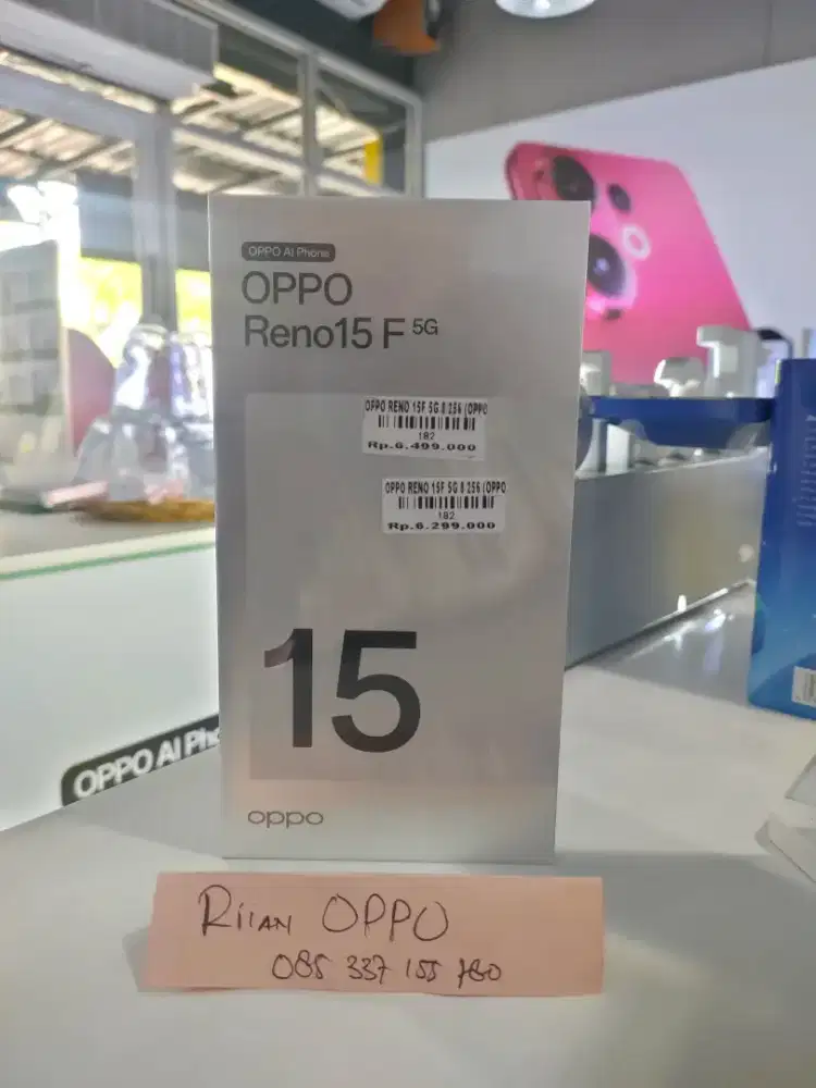 Oppo Reno 15 5g 8/256gb ATLANTIS DAHSYAT