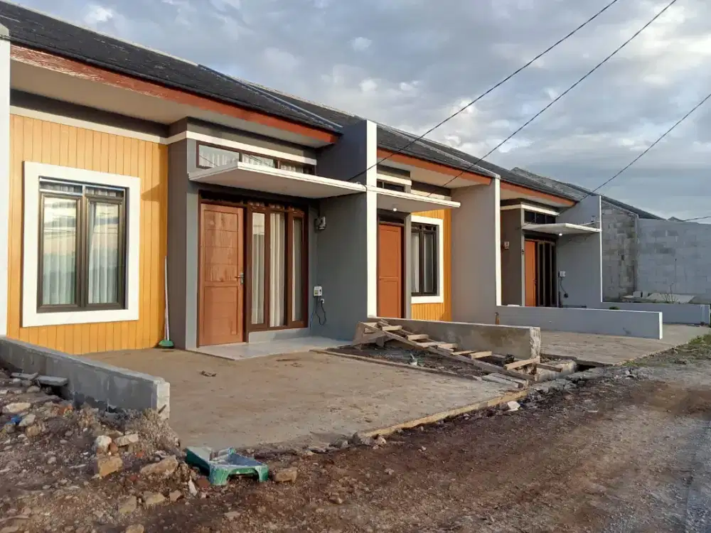 Jual rumah baru paling murah minimalis modren dekat desa buahbatu