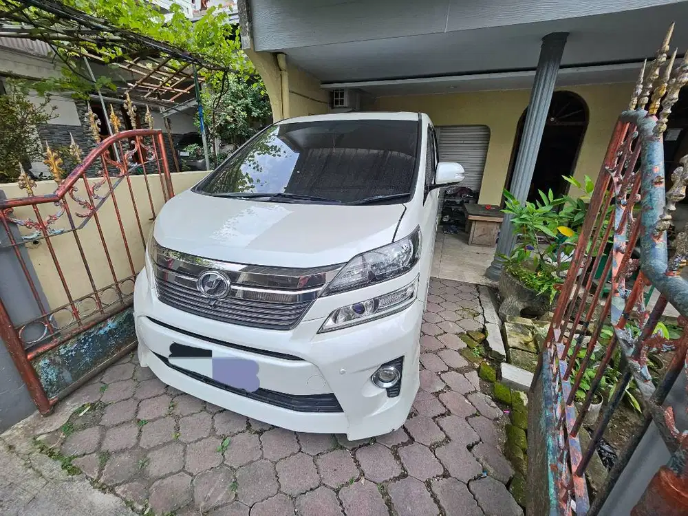 Bismillah Dijual Toyota Vellfire 2012 Premium Sound