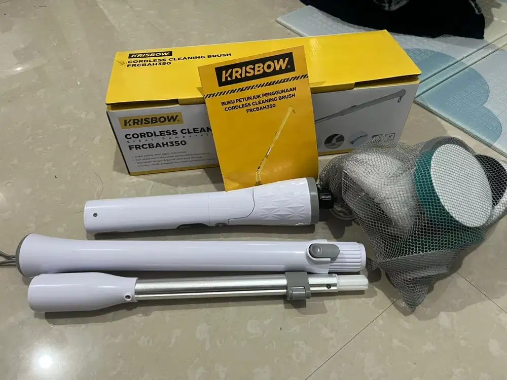Krisbow Cordless Cleaning Brush (sikat elektrik)