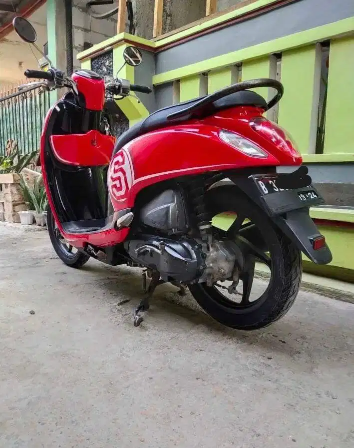 Scoopy 2017 Mahar atau TT di atasnya siap nambah
