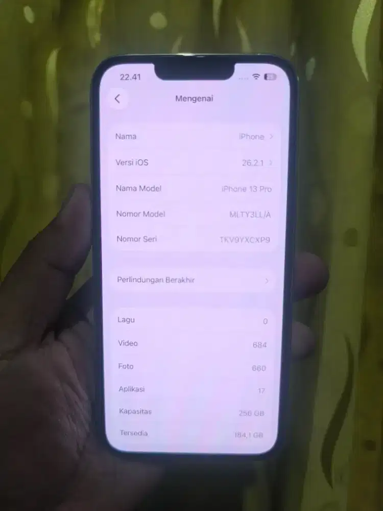 Iphone 13 pro 256 inter fullset