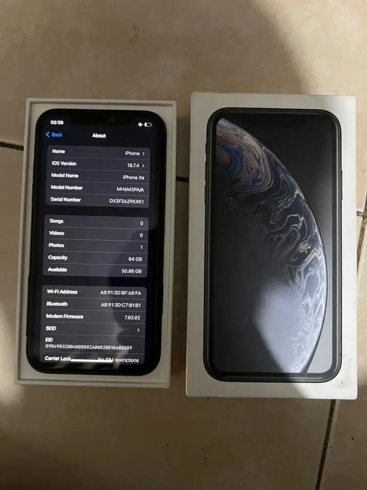 IPHONE XR 64GB RESMI IBOX