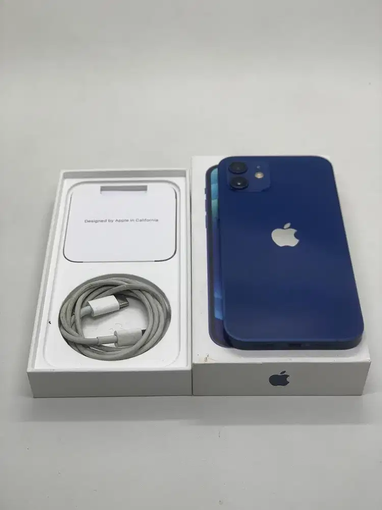 iPhone 12 64GB Resmi ex iBox Blue