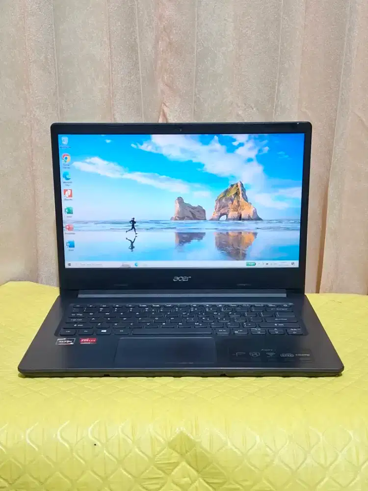 LAPTOP ACER AMD RYZEN 3-3250U 8/500GB SSD, FULLSET SIAP PAKAO